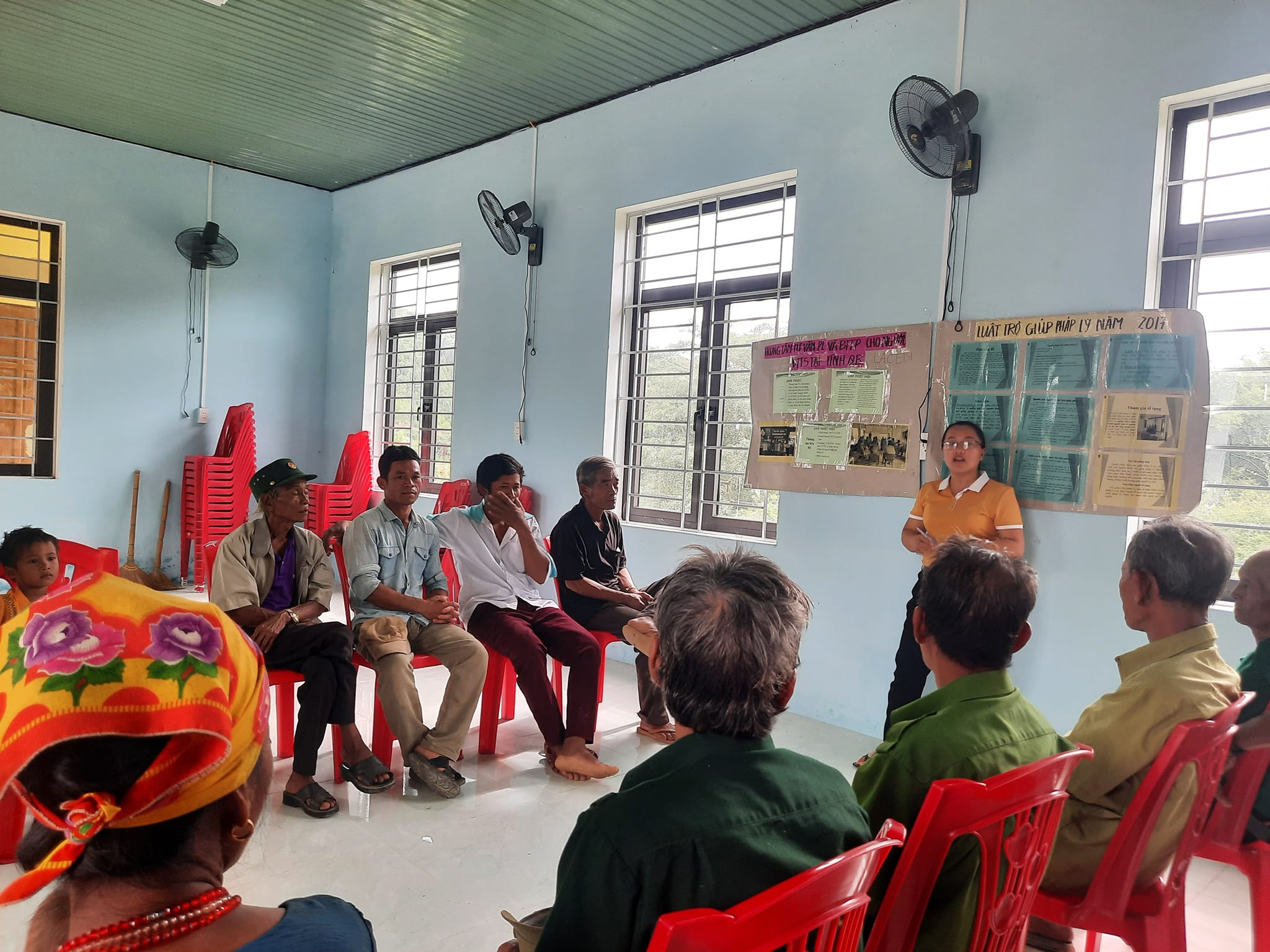 Bản Lâm Ninh được hỗ trợ pháp lý